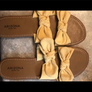 Yellow Arizona Bow sandals